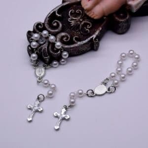 Golden Mini Rosary Bracelet for Children’s Gifts, Bracelets product image 4