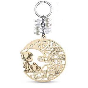 Angel Heart Cross Baptism Pendant for DIY Keepsakes, Baptism Gifts product image 3