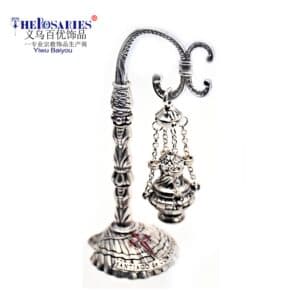 Cross Devotional Incense Burner for a prayer and worship display