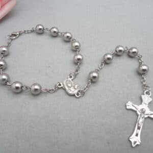 Black Cross Car Rosary Hanger, Car Rosary Hangers product image 5