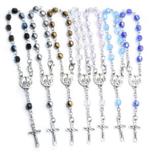 Fatima Rosary Bracelet Gift Set with Cross Detail, Religious Gift Sets product image 3
