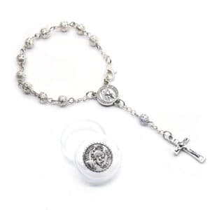 Boxed Openwork Rosary Bracelet Gift Set, Religious Gift Sets product image 2