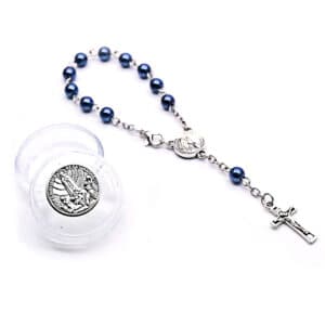Cross Rosary Bracelet Gift Set in Presentation Box, Religious Gift Sets product image 2