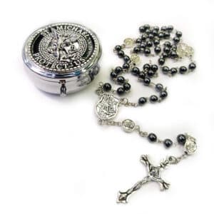 Angel Boxed Rosary Necklace for Devotional Giving, Religious Gift Sets product image 3