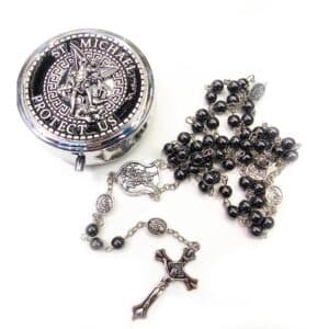 Angel Boxed Rosary Necklace for Devotional Giving, Religious Gift Sets product image 4