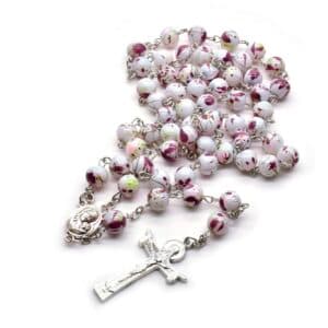Striped Bead Rosary Set with Crucifixes, Rosaries product image 3