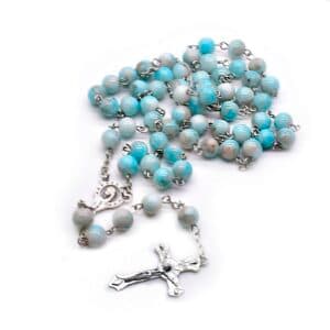 Striped Bead Rosary Set with Crucifixes, Rosaries product image 4