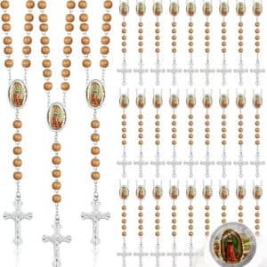 Rose Scented Guadalupe Rosary Necklace, Rosaries product image 2