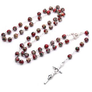 Decorative Beaded Cross Rosary for Meaningful Gifting, Rosaries product image 3