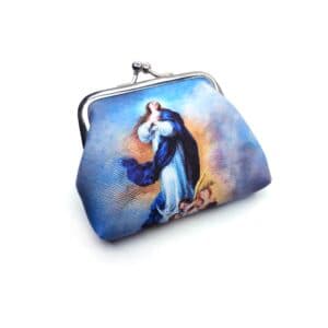 Rosary Gift Pouch for devotional beads, gift presentation, and coin storage