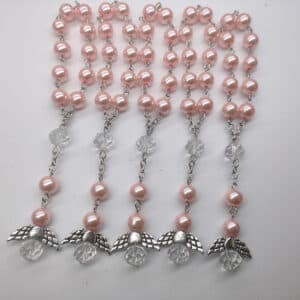 Pink Angel Wing Rosary for Handheld Devotion, Rosaries product image 5