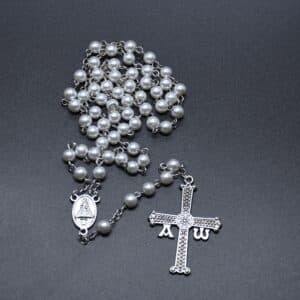Classic Cross Rosary Necklace for Devotional Style, Rosaries product image 3