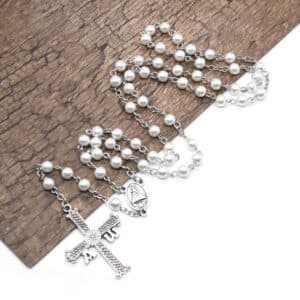 Classic Cross Rosary Necklace for Devotional Style, Rosaries product image 4