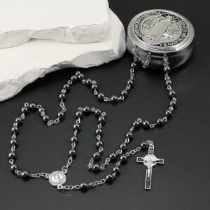 St Benedict 59-Bead Rosary for Devotional Prayer, Rosaries product image 3
