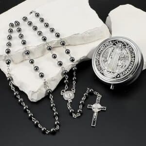 St Benedict 59-Bead Rosary for Devotional Prayer, Rosaries product image 5