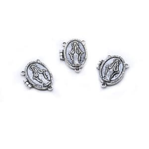 Magnetic Triangle Rosary Connectors for DIY Designs, Rosary Accessories product image 3