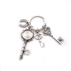 Horseshoe Flower Keychain Charm for DIY Accessories, Rosary Accessories product image 4