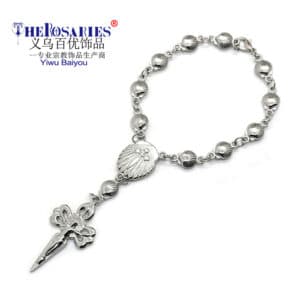 Santiago Ocean Cross Rosary Bracelet, Bracelets product image 2