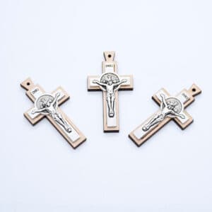 DIY Cross Pendant for Rosary Creations, Rosary Accessories商品图片 3