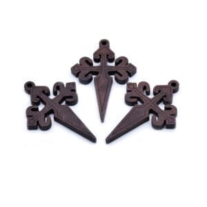 Santiago Cross Rosary Pendants for DIY Devotions, Rosary Accessories product image 2