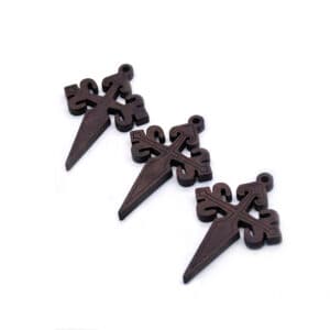 Santiago Cross Rosary Pendants for DIY Devotions, Rosary Accessories product image 3