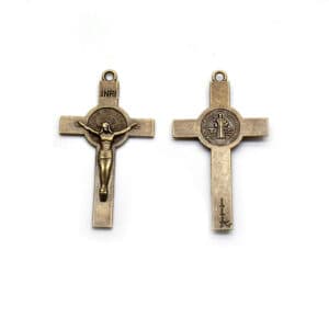 Classic Cross Pendant Rosary Accessory for Devotional Designs, Rosary Accessories商品图片 2
