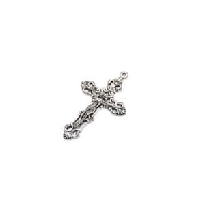 Cross Pendant Accessory for Keychain and Necklace Designs, Rosary Accessories商品图片 5