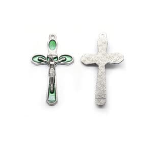 Cross Rosary Pendant Charm for DIY Necklace Projects, Rosary Accessories product image 3