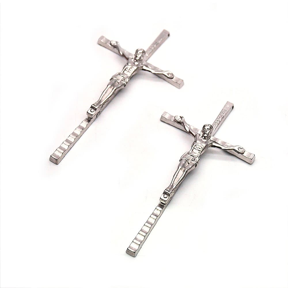 DIY Rosary Cross Pendant for custom necklace and rosary designs